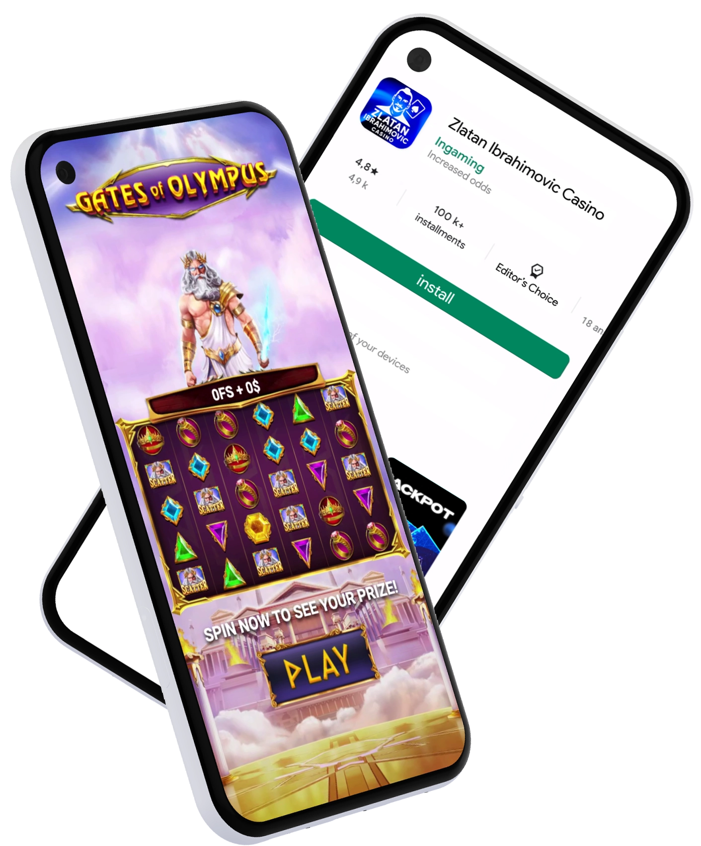 Zlatan Casino Mobile App for iOS or Android
